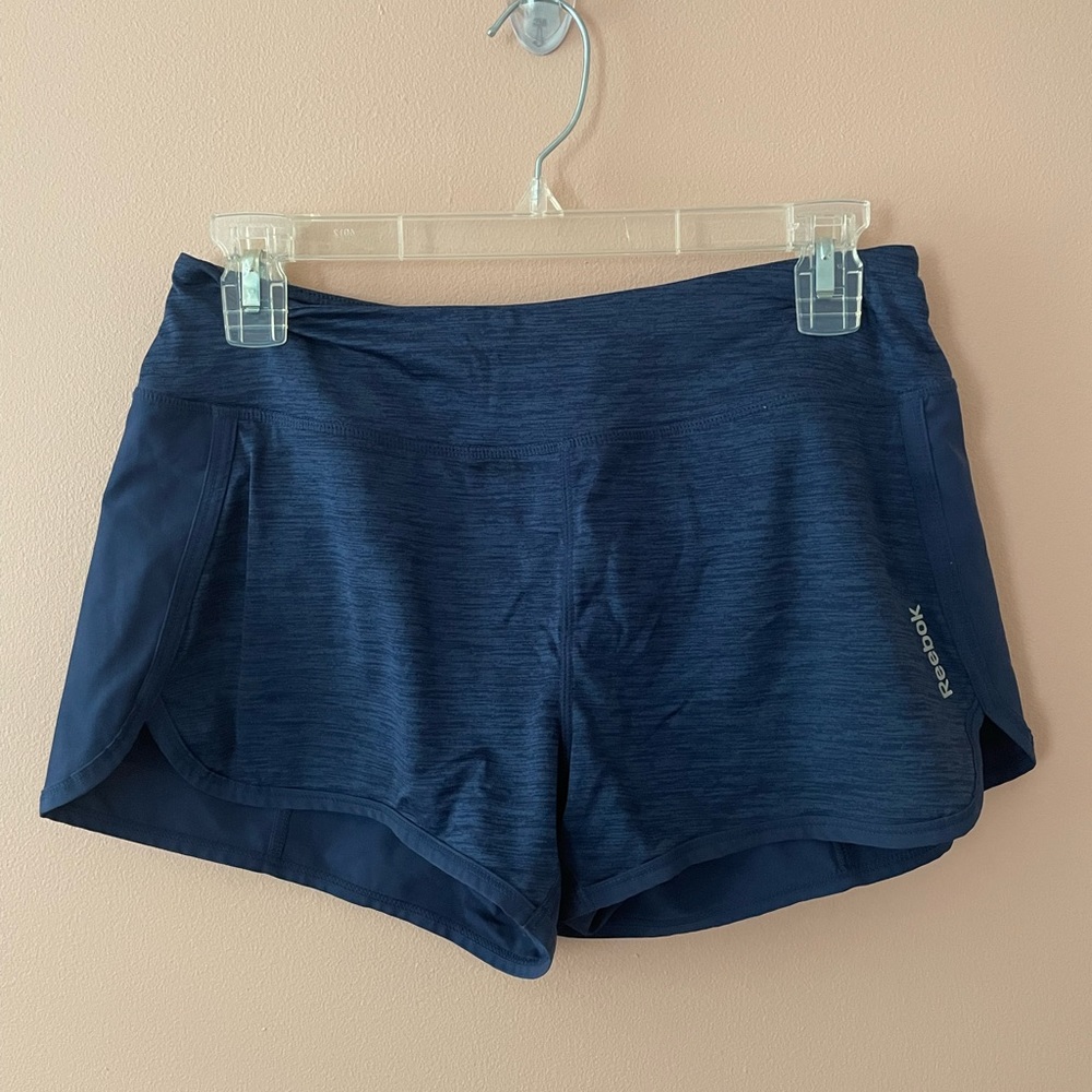 Reebok navy running shorts